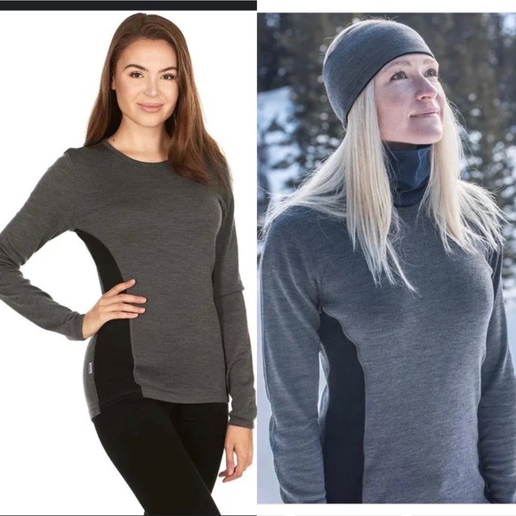 Minus33 Ossipee Women’s Crew 100% Merino Wool Midweight ,XS - Picture 1 of 13
